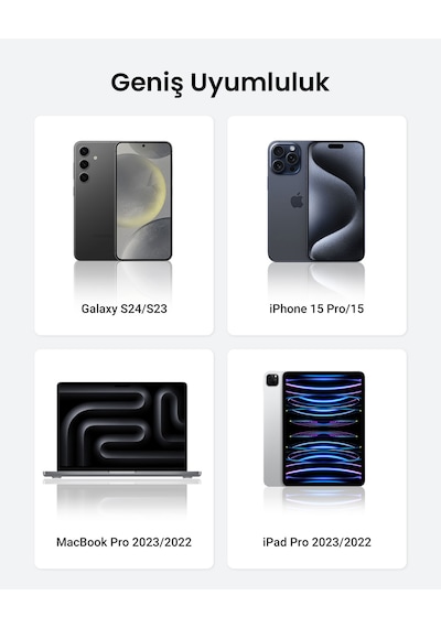 Ugreen Kablolu Kulak İçi Kulaklık Usb-c Uçlu, Siyah, 30638 -