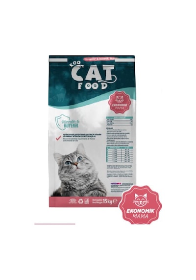 Eco Cat Food Tavuklu Yetişkin Kedi Maması 15 KG