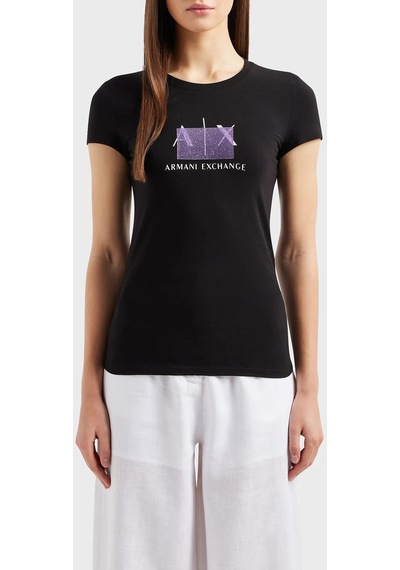 Armani Exchange Kadın T Shirt 3dyt51 Yjetz 1200 Siyah Armani Exchange Kadın T Shirt 3dyt51 Yjetz 1200 Siyah