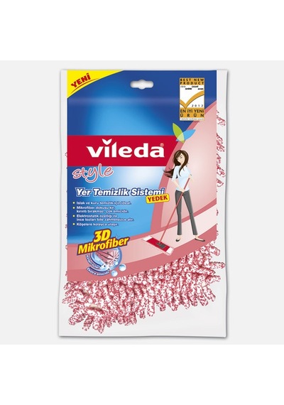 Vileda Style Mikrofiber Yer Temizlik Sistemi - Yedek