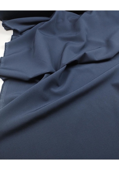 Lacivert Renkte Krep Kumaş En: 140 Cm-10148 10