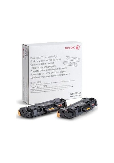 Xerox B210 - 106R04349 Siyah Ikili Paket Toner ( 2 X 3.00