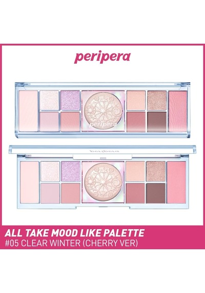 Çok Fonksiyonlu Makyaj Paleti All Take Mood Like Palette 05 Clear Winter Cherry Ver