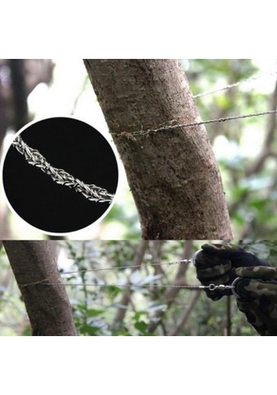 Outdoor Kamp Testeresi Zincir Cep Testeresi Sihirli Çelik Testere Çok Renkli