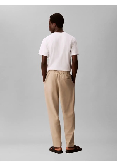 Calvin Klein Tapered Tech Knıt Pl, Ped, 30 Bej Erkek Pantolon