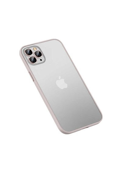 Apple Uyumlu iPhone 12 Pro Max Kılıf Zore Retro Kapak Rose Gold