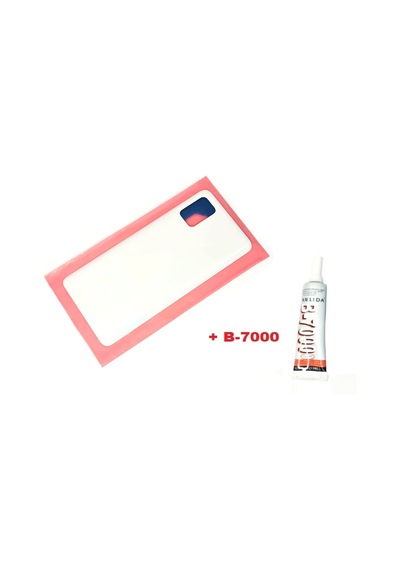 Samsung Galaxy Uyumlu A51 A515 Arka Pil Batarya Kapağı B-7000 Beyaz