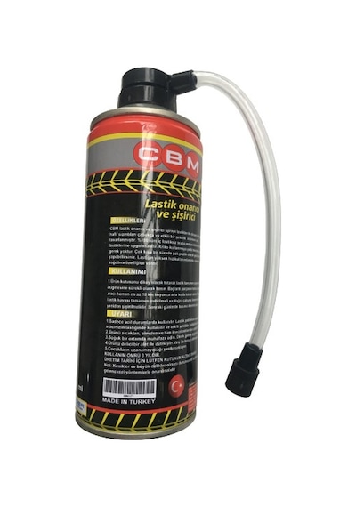 Araç Oto Motosiklet far Lastik Onarıcı Tamir Edici Şişirici Sprey Lastik Tamir Kiti 400ML