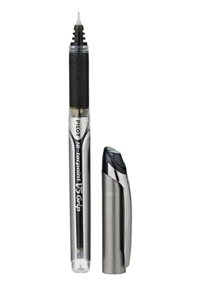 Pılot V5 Grip - Siyah 124-Pembe