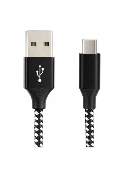 Vcom Cu250 Type-c To Usb 3m 15w 5v-3a Örgülü Şarj Kablosu Kdo