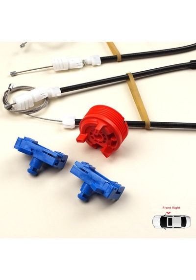 Ön Sağ Kapı Cam Kriko Tamir Seti Renault Vel Satis 2001-2009 İçin