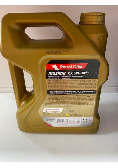 Petrol Ofisi CX 5W-30 5 L Motor Yağı 2023