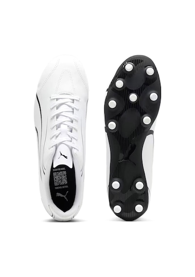 Puma Vıtorıa Fg/ag Beyaz Erkek Krampon 000000000102017258 Beyaz - Siyah