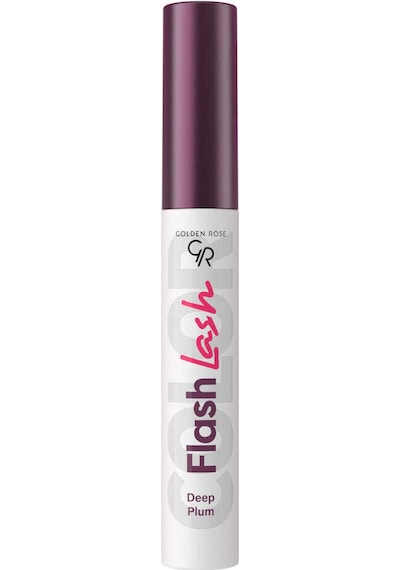 Golden Rose Suya Dayanıklı Hacim Veren Flash Lash Renkli Maskara 09 Deep Plum
