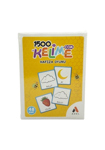 Adel 1.500 Kelime- Hafıza Oyunu 48 Li 2013000575000