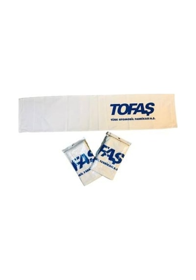 Tofaş Opar Torpido Havlu Büyük Boy 142 64 Beyaz
