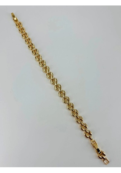 Tedar Renk Pirinç Cm Bileklik 17+2 Cm - Kbl0501 Najmaddin Standart