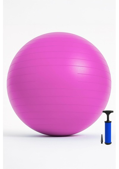 65 Cm Pilates Topu Ve Pompa Seti 155-170 Cm Boy İçin Uygun Dayanıklı Anti-slip