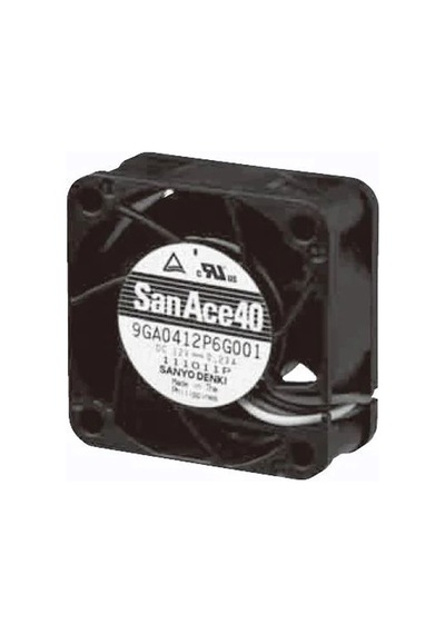 San Ace 40x40x20mm 12v 0,18a 2 Kablo Fan 109p0412p605