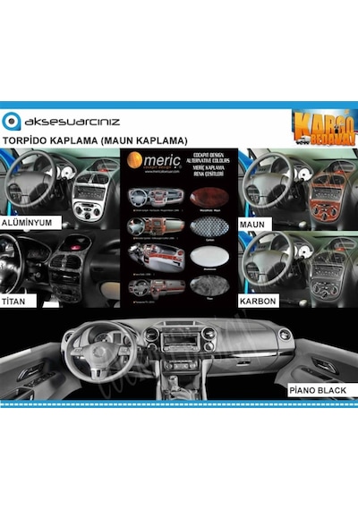 Meriç® Mazda 926 Ön Torpido Kaplama 6 Parça 1994-1999 (530156729)