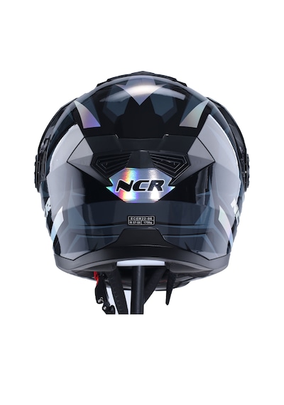 Ncr X-Cross Çene Açılır  Ece-22.06 Kask Mavi Gri