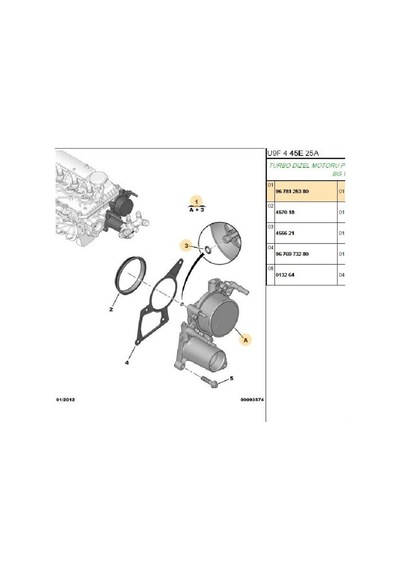 Boxer Jumper3 Vakum Pompası Pierburg Euro 5 704230020-9678125380-bk2q2a451fa