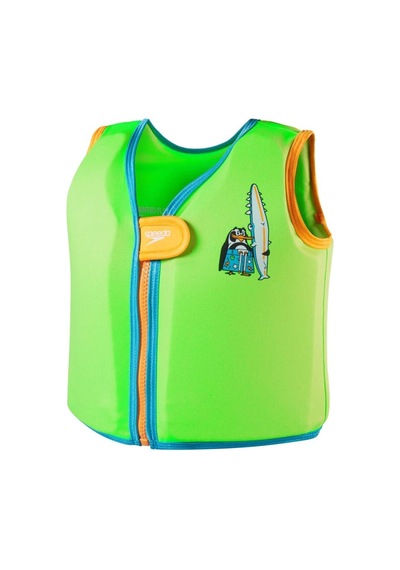 Speedo Printed Float Batmaz Çocuk Can Yeleği Yeşil