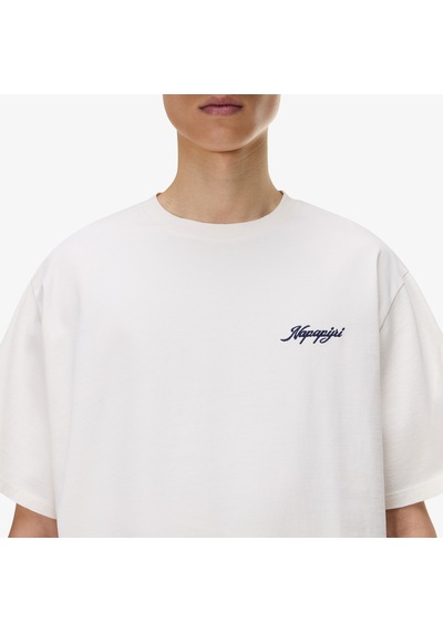 Napapijri S-fluorite Erkek Beyaz T-shirt Np0a4g2fn1a1