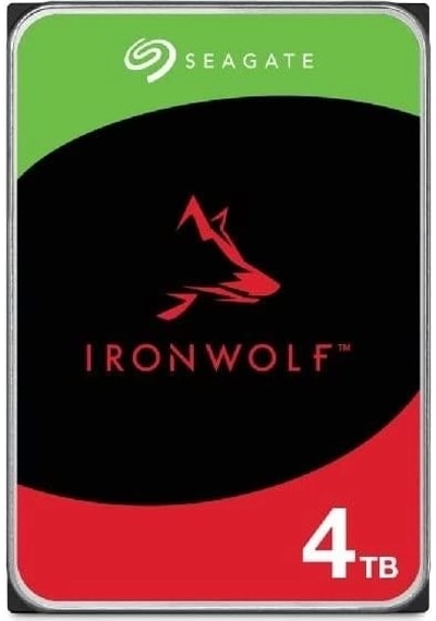 4 Tb Seagate 3.5 Ironwolf Sata 5400rpm 256mb St4000vn006 3 Yıl Resmı Dıst Garantılı