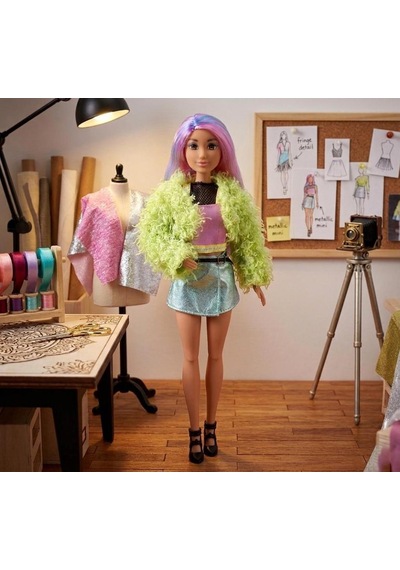 Anlily Dress Sense Moda Bebeği - Şık Kıyafetli Ve Aksesuarlı Fonksiyonel Oyuncak Bebek 30 CM