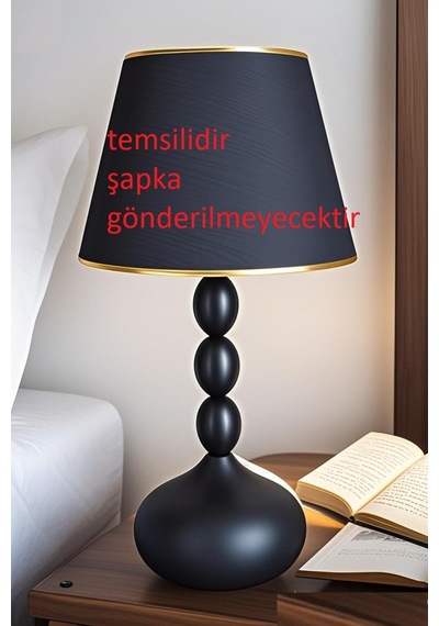 Casa Metal Abajur Ayağı Siyah
