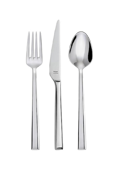 Hisar Miami 84 Parça 12 Kişilik Çatal Kaşık Bıçak Takımı Inox