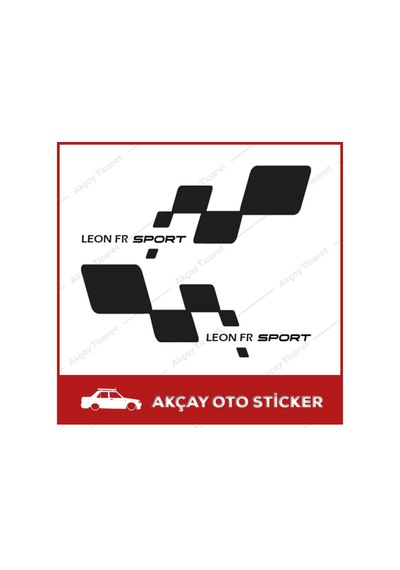 Leon Fr Sport Sticker (Takım Set) Leon Sticker Seat Oto Sticker