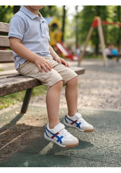 Fort Tıgor Cool Anatomik Hafif Rahat Sneaker Erkek Çocuk Ayakkabı Beyaz
