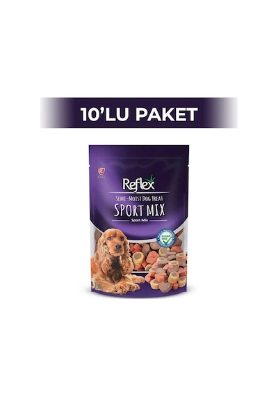 Reflex Semi-moist Sport Mix Köpek Ödül Maması 150 Gr 10 Adet