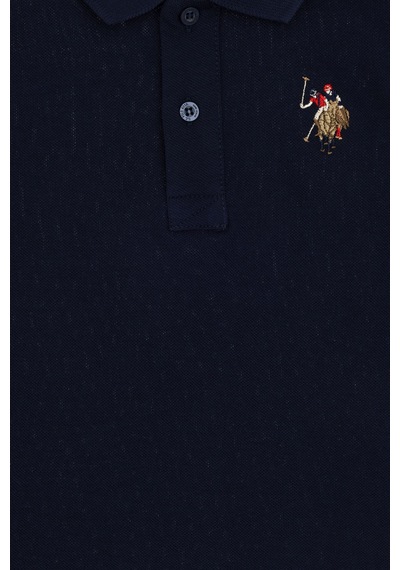 U.S. Polo Assn. Erkek Çocuk Lacivert Basic Polo Yaka Tişört 50306484-VR033
