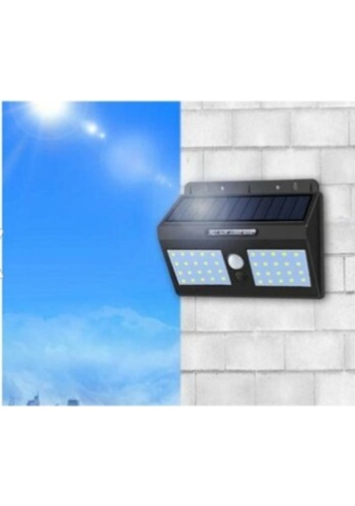 Solar Sensörlü Led Aydınlatma Hareket Sensörlü Aydınlatma 40  Ledl Diğer