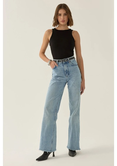 Hiccup Rousey Racer Crop Top Siyah