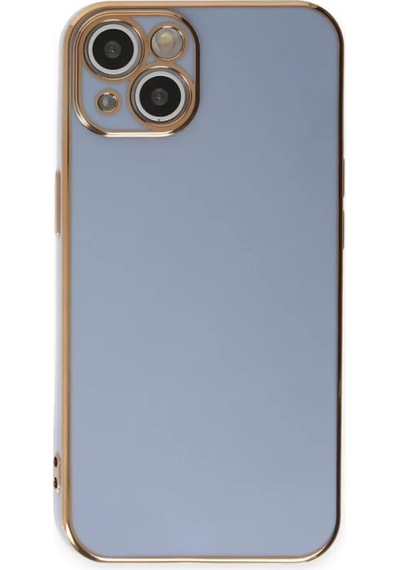 Newface Apple İphone 15 Kılıf Volet Silikon - Mavi