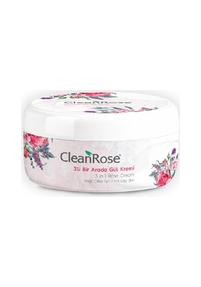 Clean Rose Yağlı Cilt Kremi 125 G
