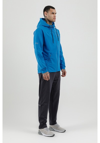 Airlife Sportswear Tam Boy Fermuarlı Erkek Kapüşonlu Eşofman Takımı Saks Saks Mavi