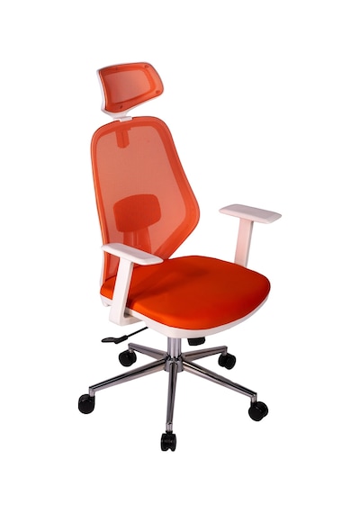Ofisbazaar Dali Beyaz Fileli Yönetici Koltuğu Ergonomik Başlıklı Ofis Koltuğu Turuncu Turuncu Ofisbazaar Dali Beyaz Fileli Yönetici Koltuğu Ergonomik Başlıklı Ofis Koltuğu Turuncu Turuncu