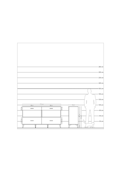 Hyperion Konsol 2 Raflı 4 Çekmeceli 176x44x99 Çam-çam Çam-çam Hyperion Konsol 2 Raflı 4 Çekmeceli 176x44x99 Çam-çam Çam-çam