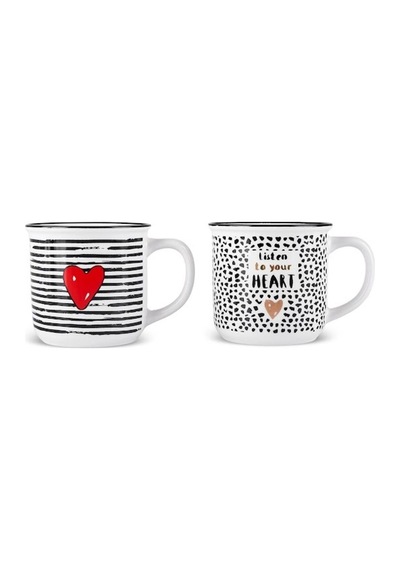 Karaca Love 2'li Kupa 330 Ml