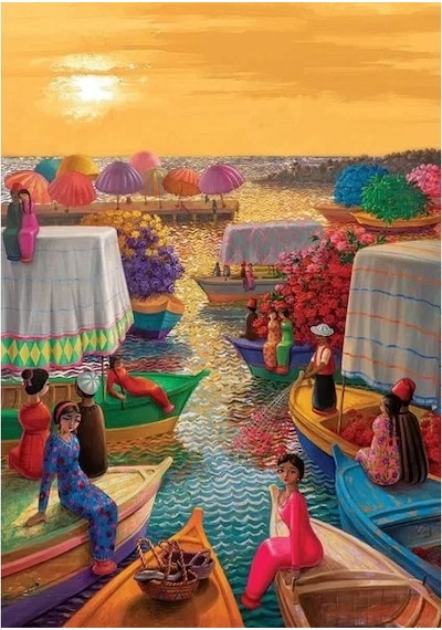 Çiçek Limanı 1000 Parça Puzzle 5238