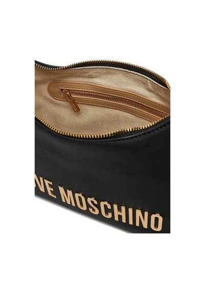 Love Moschino Logolu Çıkarılabilir Askılı Kadın Omuz Çanta Jc4025pp1mkd0000 Nero