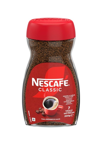 Nescafé Classic Çözünebilir Kahve Kavanoz, 200 G Aeropress