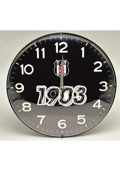 Beşiktaş Lisanslı Duvar Saati 1903 Açık