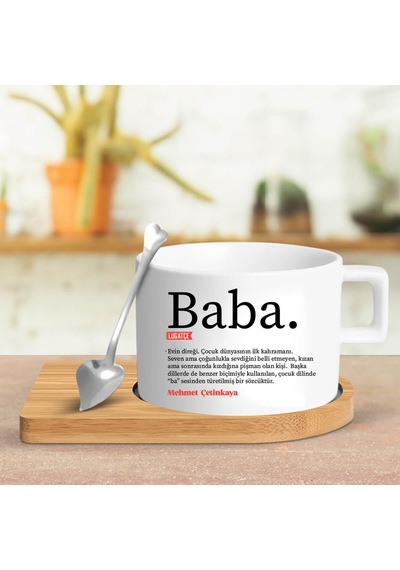 Babaya Lüks Kahve Fincanı