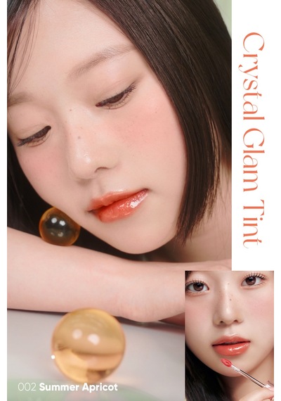 Clio Crystal Glam Tint 02 Summer Apricot 02